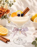 Citrus Cocktail Glass Soy Candle | Hand-Poured Summer Beverage Candle