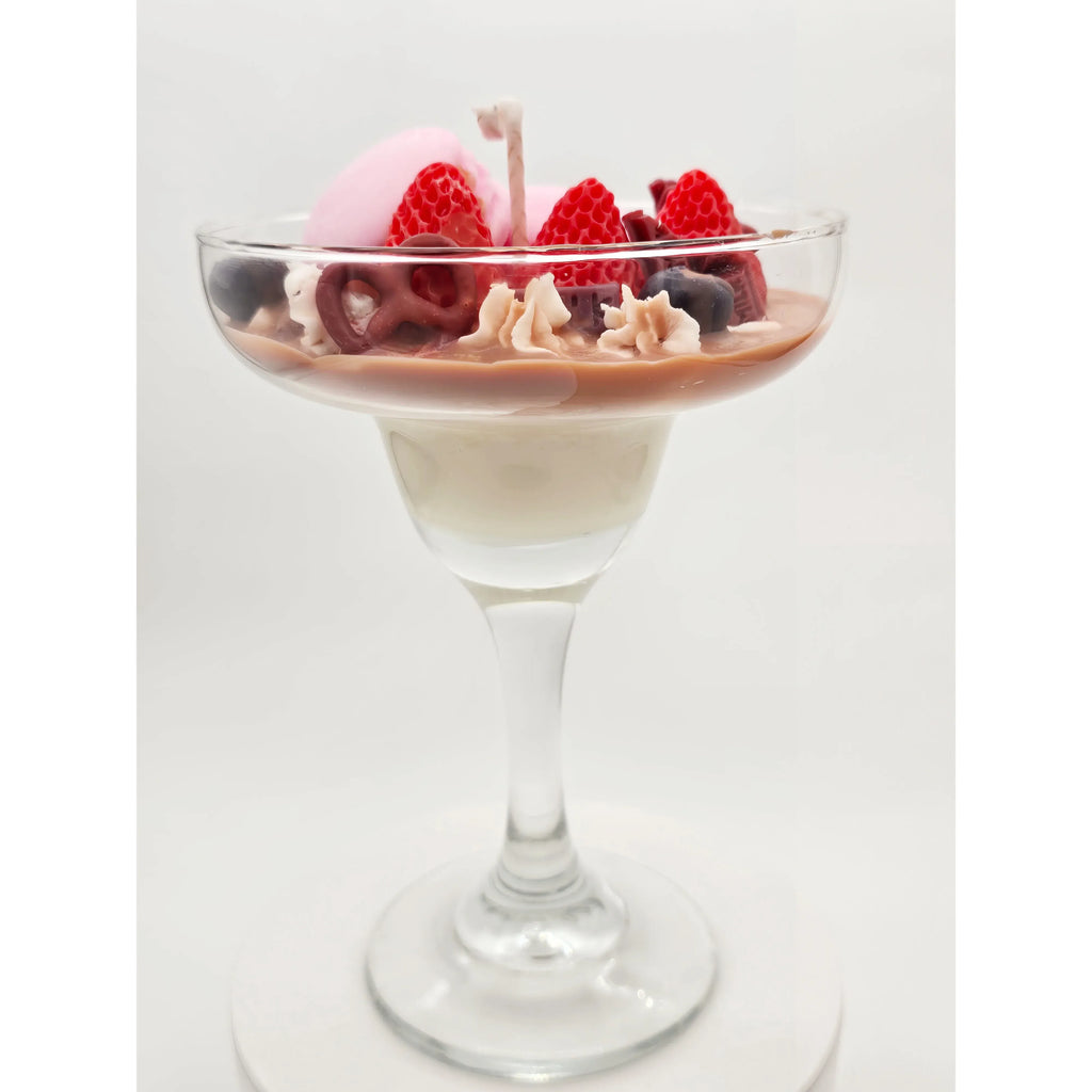 Chocolate_Dessert_Soy_Wax_Candle_-_Cute_Macaron_Berry_Candle_Decor-_Aesthetic_Handmade_Gift.  Artisan Candles Hand poured in Fraser Valley BC.  