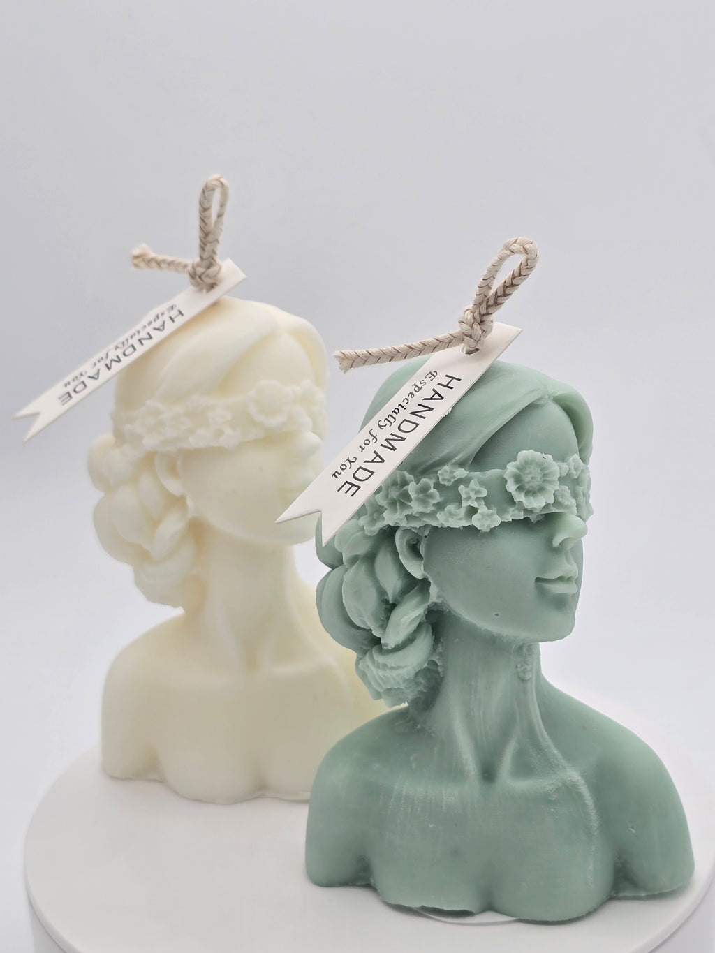 The Veiled Lady Handmade Sculpture Candle