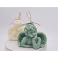 Premium Artisan Cherub Decor Candle, Spiritual Keepsake & Thoughtful Gift, Angel Candle 