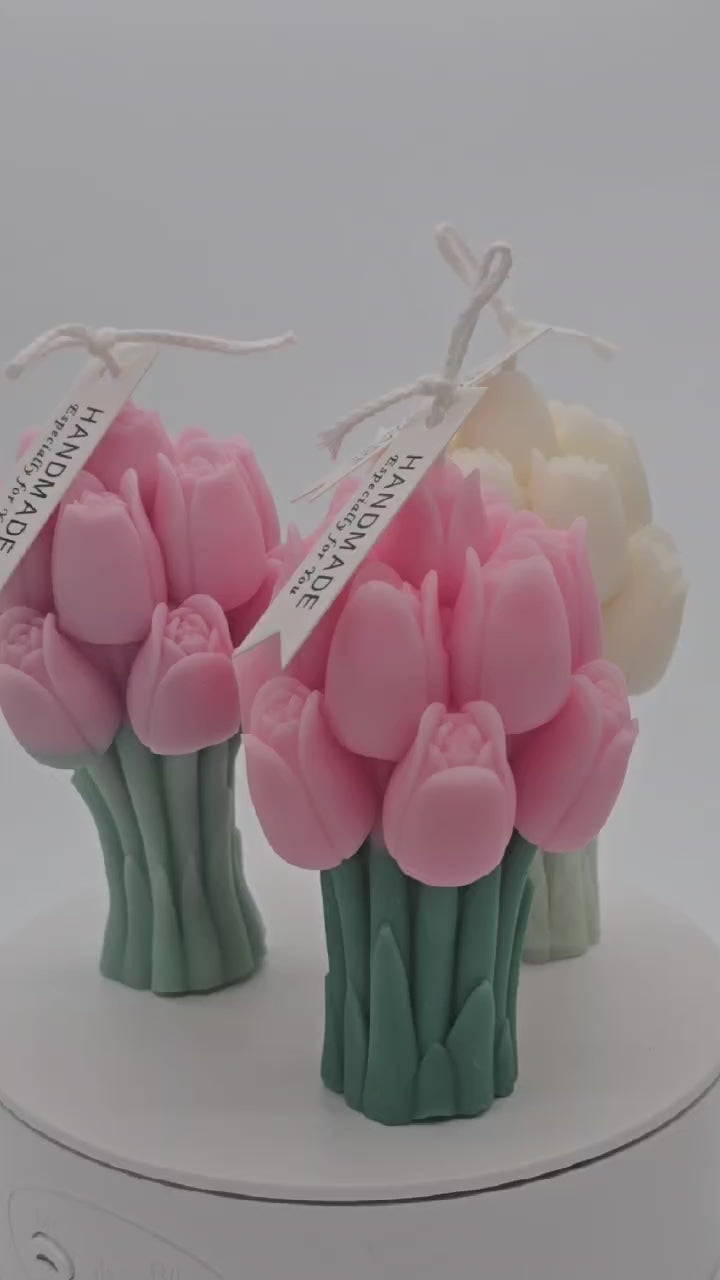 Handcrafted_Tulip_Candle_Realistic_Floral_Soy_Wax_Art_Aesthetic_Spring_Candle_Decor